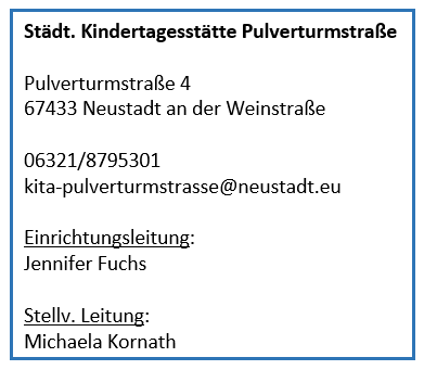Kontakt Pulverturmstraße