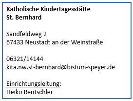 Kontakt St. Bernhard
