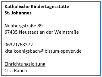 Kontakt St. Johannes Königsbach
